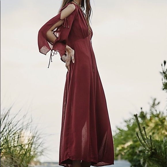 Free People Dresses & Skirts - Free People Rust Endless Summer Maxi Dress